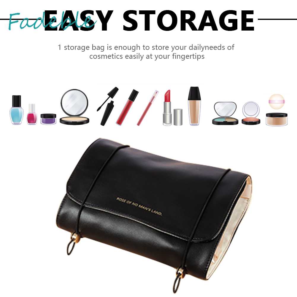 Túi Cuộn Đựng Mỹ Phẩm 4 Trong 1 Sức Chứa Lớn Tiện Dụng