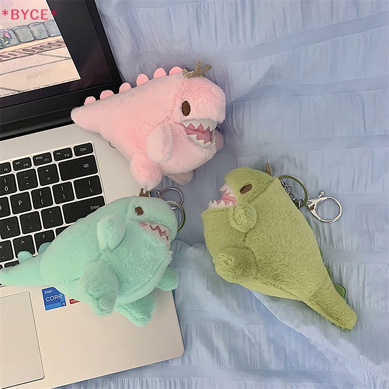 Móc Khóa Hình Khủng Long Nhồi Bông Đáng Yêu Mềm Mại Mới