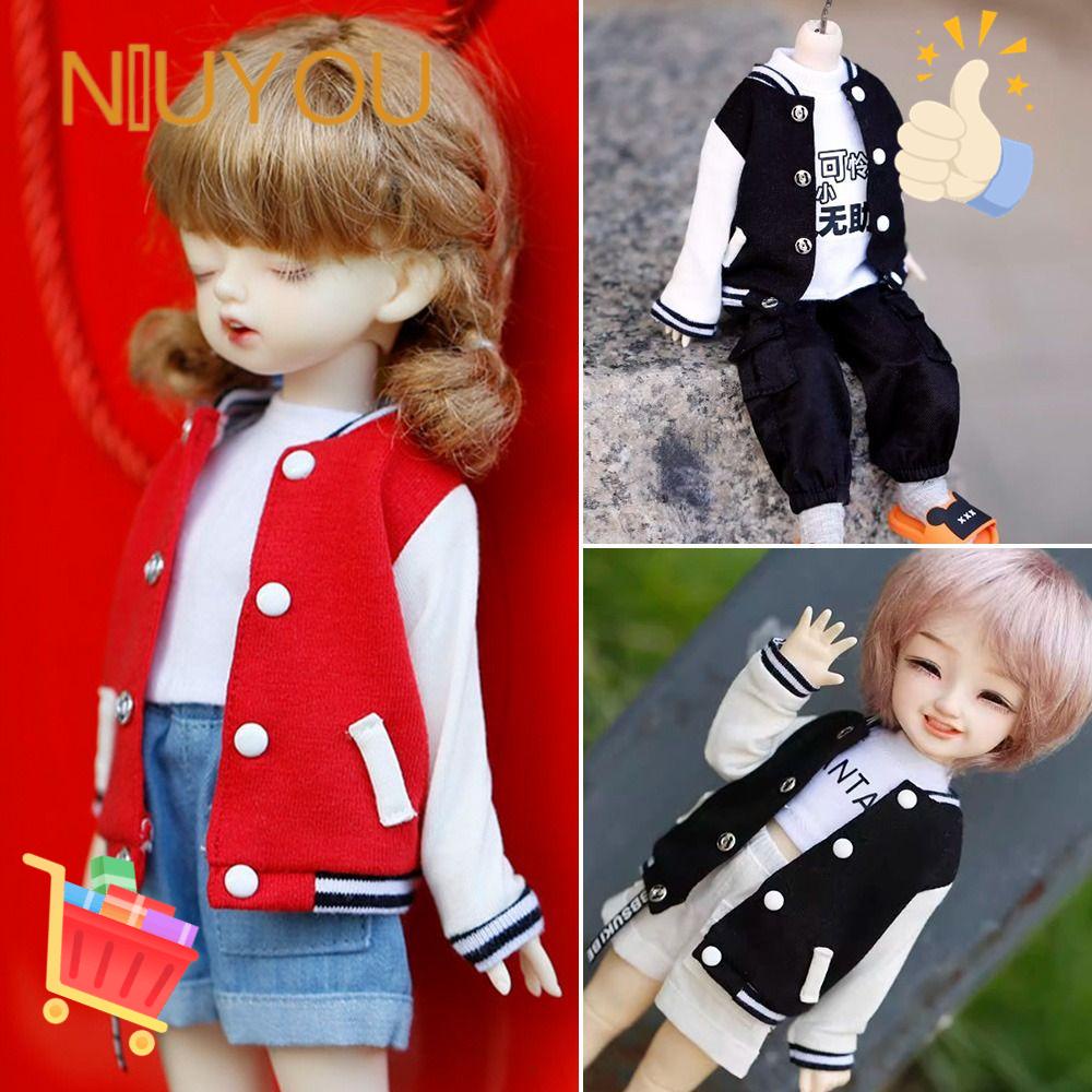 NIUYOU Bộ Quần Áo Thời Trang Cho Búp Bê Obitsu 11 Ob11 Tỉ Lệ 1 / 12