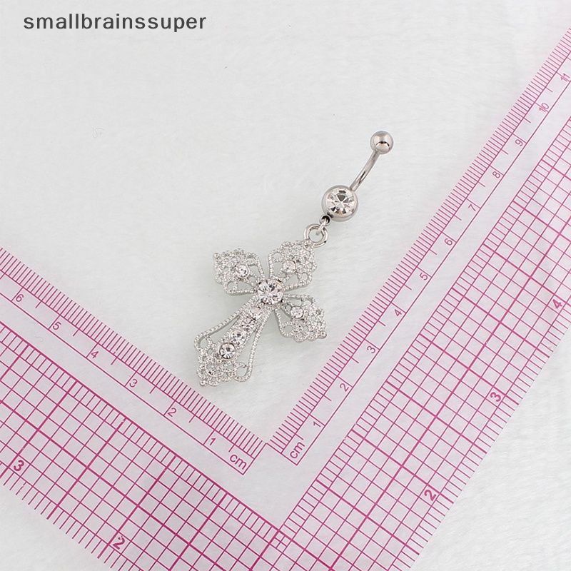 Khuyên Rốn Bằng Thép Không Gỉ Đính Đá Pha Lê Sáng Tạo Quyến Rũ Cho Nữ SBS