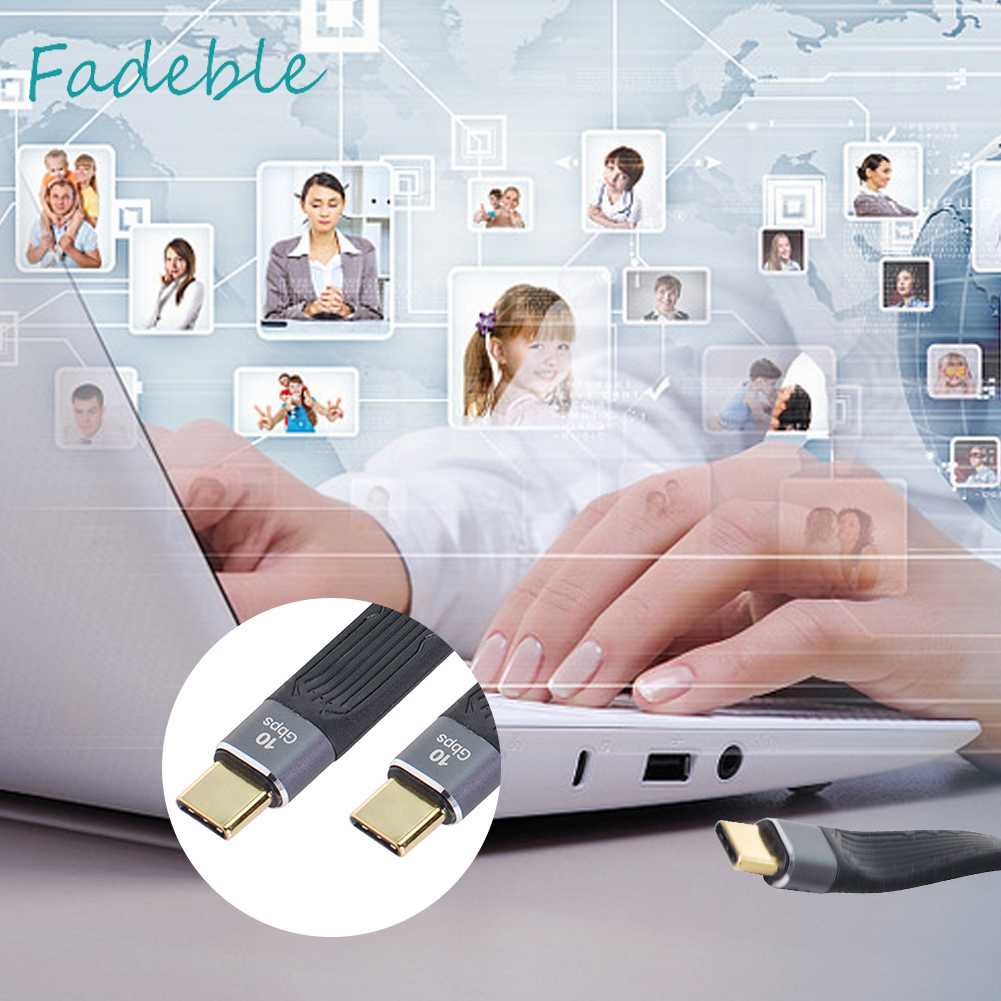 Dây Cáp Chuyển Đổi Dữ Liệu Loại C Đầu Đực Sang Đầu Đực 3.1 Gen2 10G