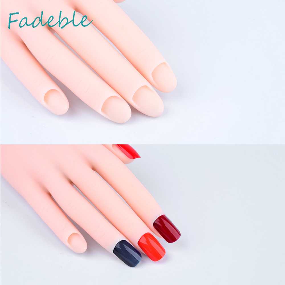 1 Mô Hình Bàn Tay Giả Mềm Tập Luyện Có Khớp Cử Động Cho Người Mới Bắt Đầu