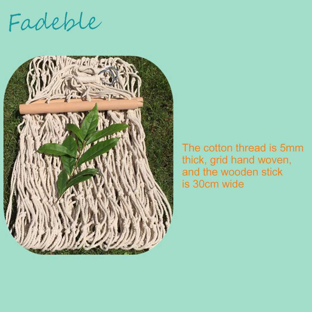 Võng Lưới Chất Liệu Cotton Treo Sân Vườn