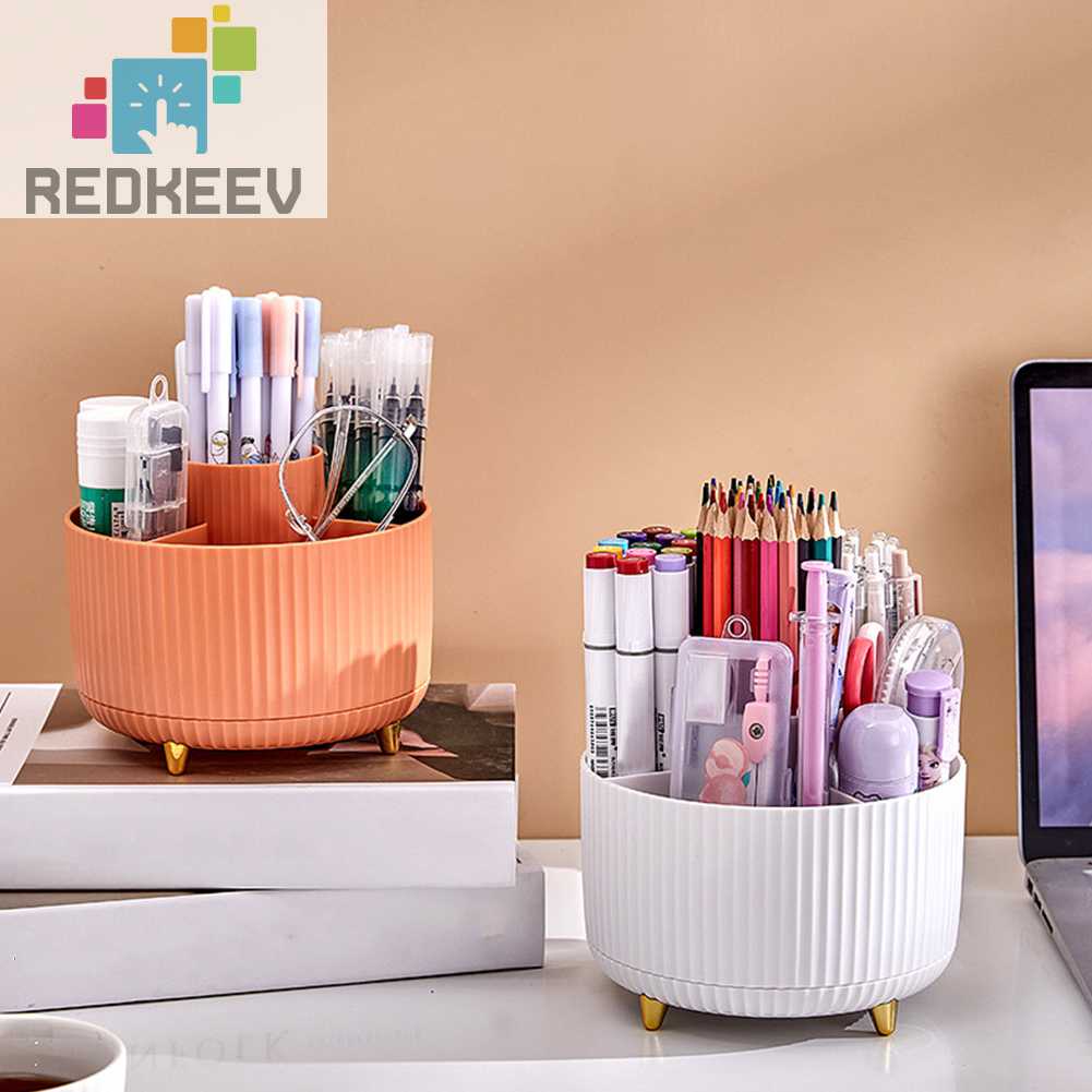 Giá Đỡ Cọ Trang Điểm Có Thể Xoay Tiện Dụng