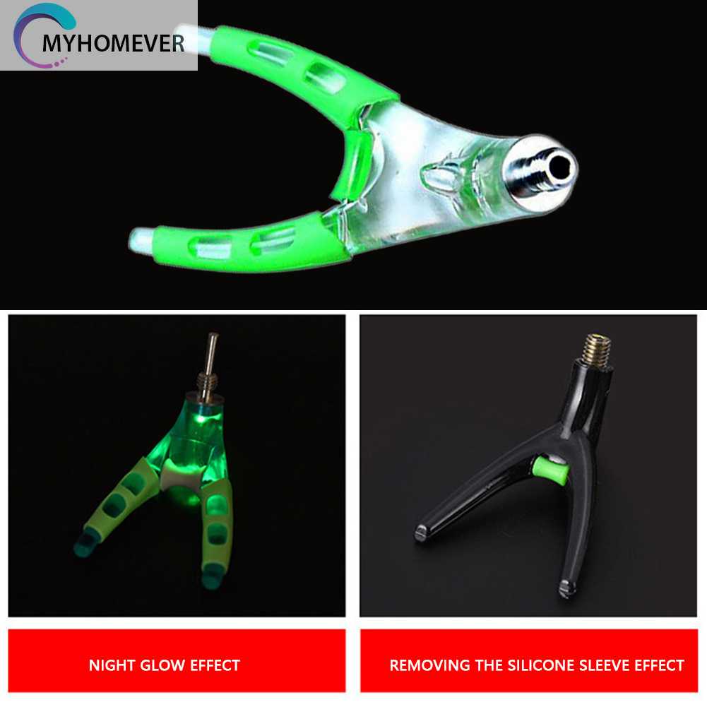 Giá Đỡ Cần Câu Cá Bằng Silicone Chống Trượt Phát Sáng