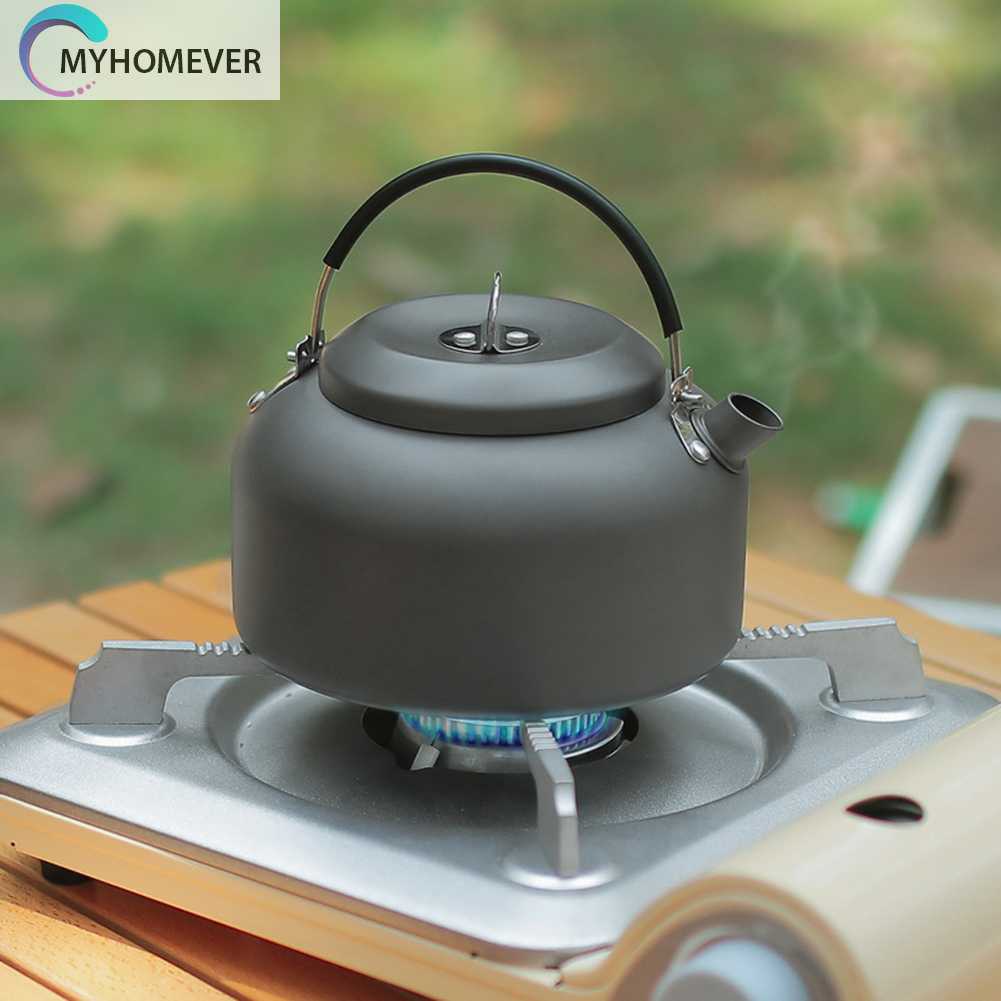 Ấm Đun Nước Dã Ngoại Bằng Hợp Kim Nhôm 0.8L / 1.4L