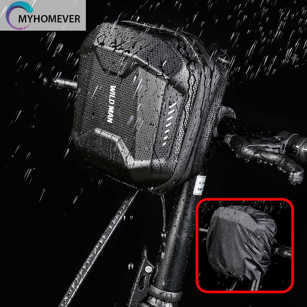 Túi Đeo Vai Họa Tiết Phản Quang Gắn Phía Trước Xe Đạp