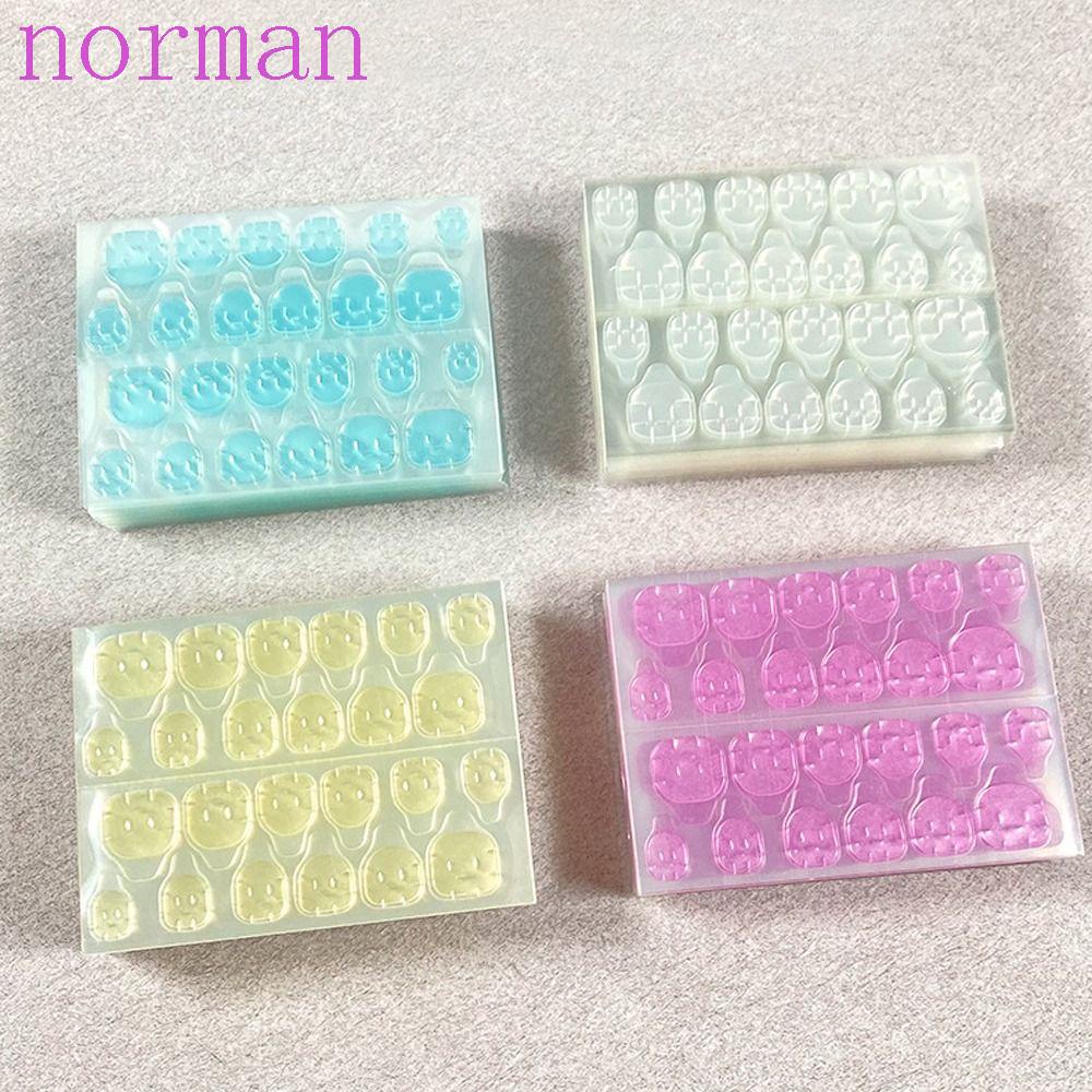 Keo Dán Móng Tay Giả Hai Mặt Màu Trong Suốt Chống Nước Cho Nữ