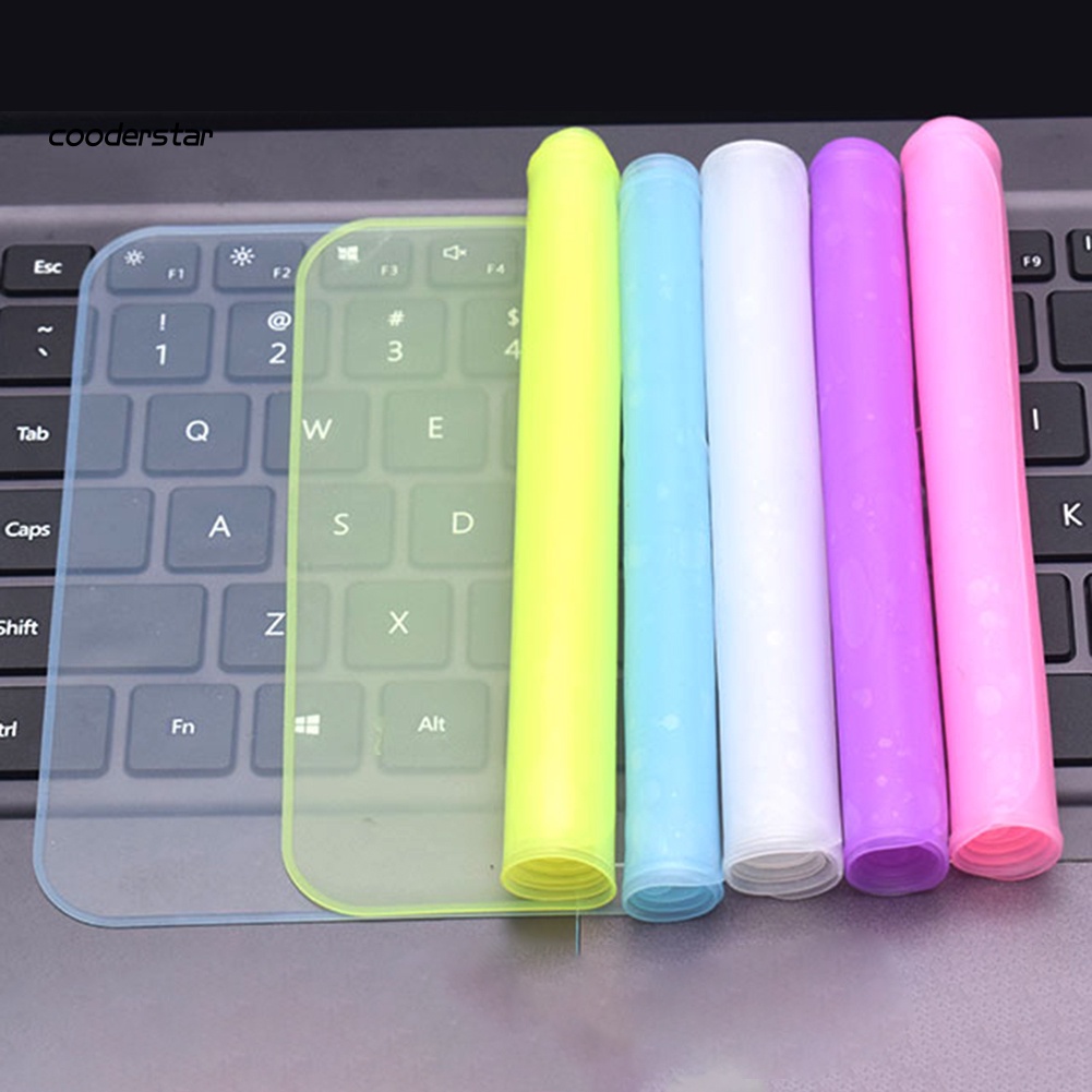 Set 10 Miếng Silicone Bảo Vệ Bàn Phím Laptop 12 / 14 / 15inch
