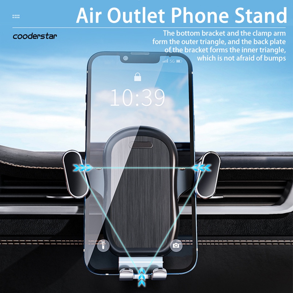 Giá Đỡ Điện Thoại Gắn Khe Điều Hòa Xe Hơi Thân Thiện Với Môi Trường