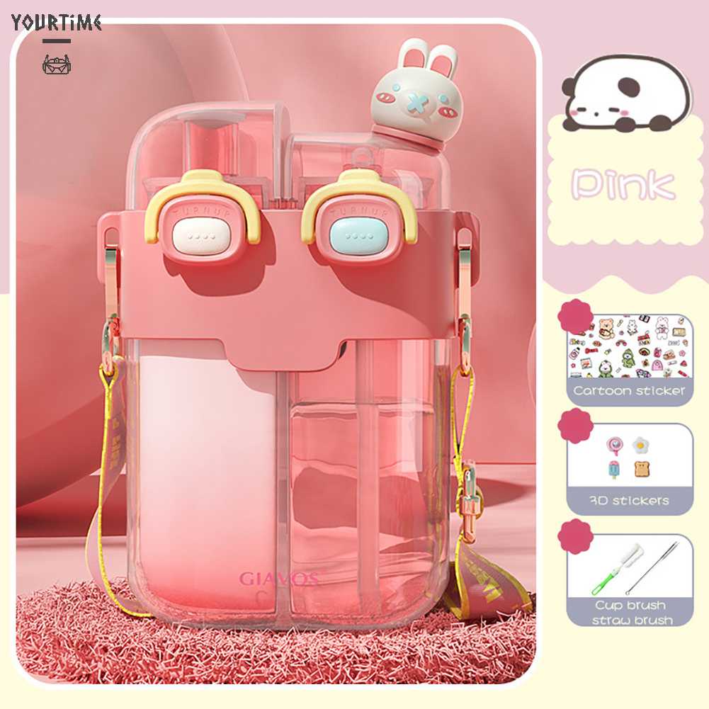 Bình Nước 780ML Hoạt Hình Dễ Thương Cho Bé