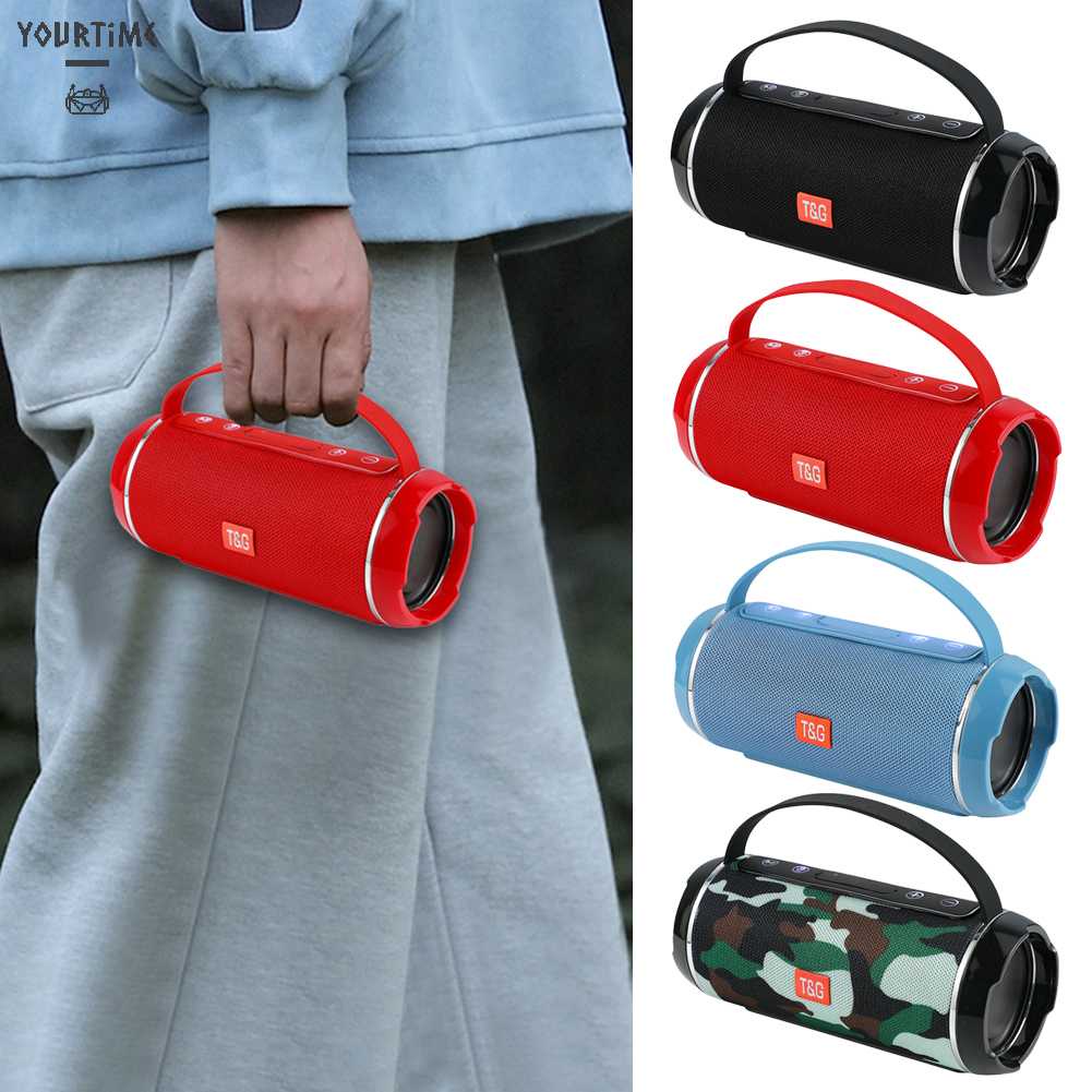 Loa Bluetooth 4.2 5Wx2 Chống Thấm Nước Tiện Dụng Cho Xe Đạp