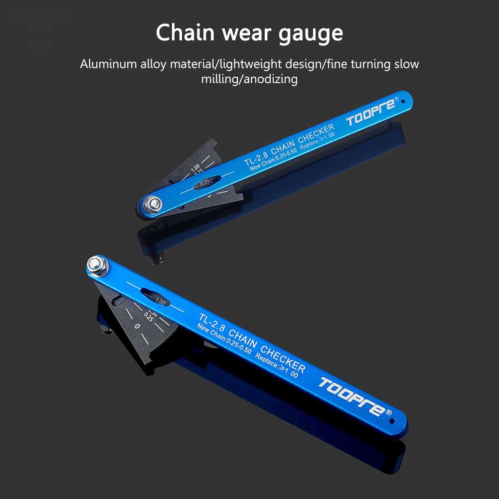 Đồng Hồ Đo Dây Xích Xe Đạp Leo Núi Bằng Nhôm Chuyên Dụng