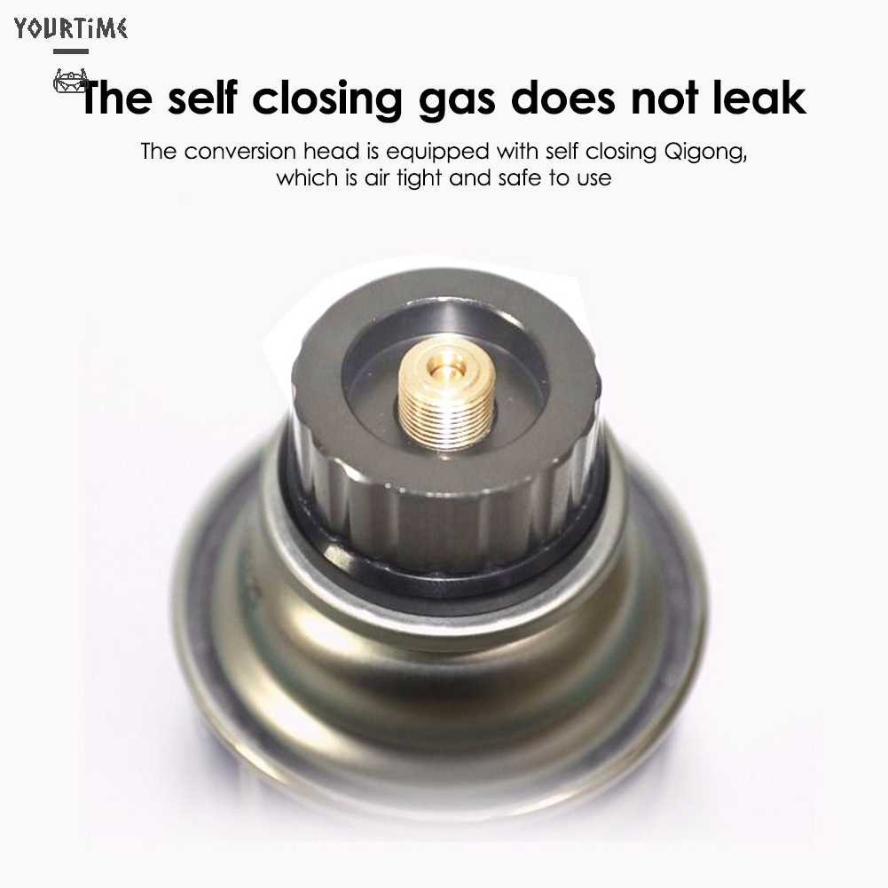 Đầu Chuyển Đổi Bếp Ga Bằng Hợp Kim Nhôm Tiện Dụng Khi Đi Cắm Trại