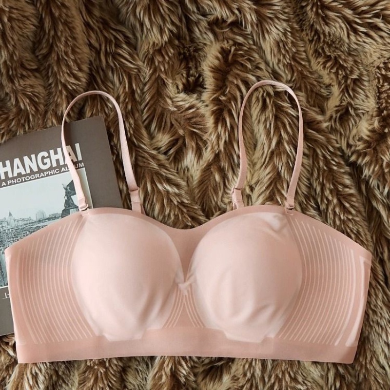 Áo Ngực Một Mảnh Không Đường May Thoải Mái Thoáng Khí Mùa Hè Cho Nữ