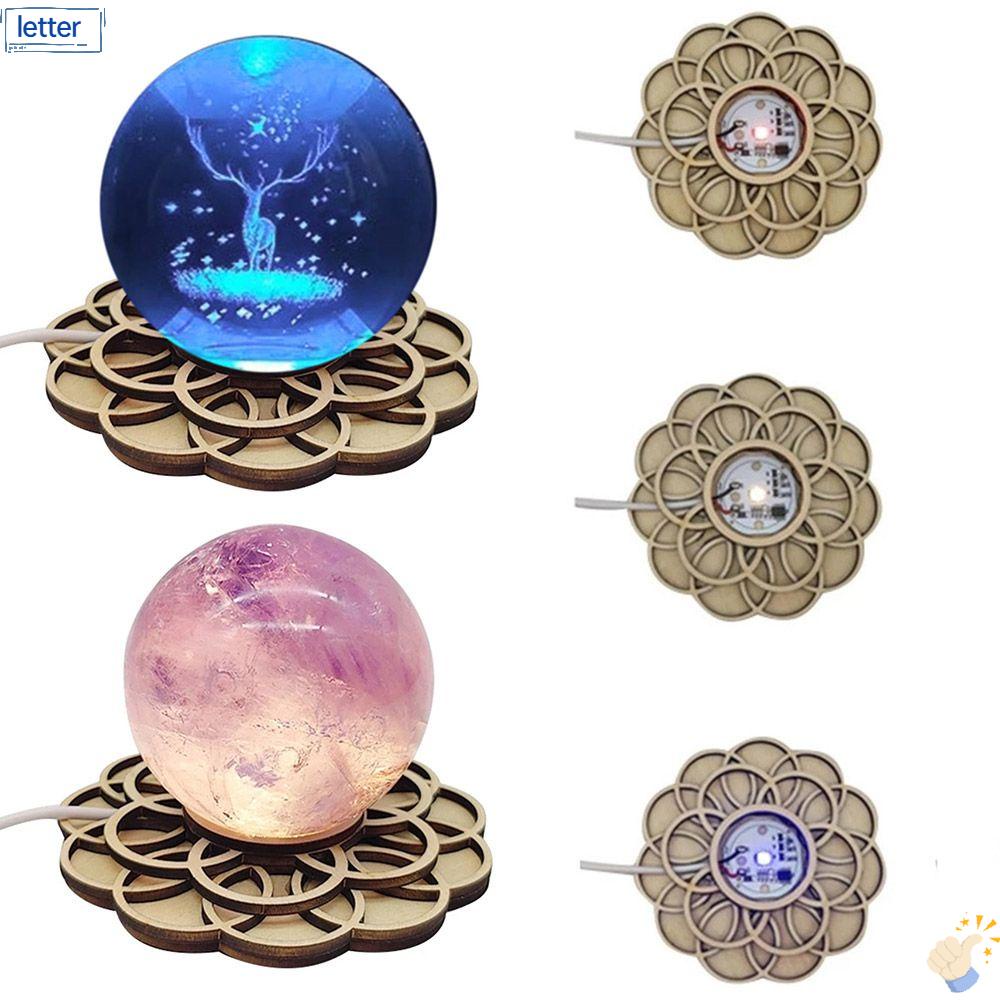 Đèn LED Ngủ Hình Quả Cầu 3D Có Giá Đỡ|Đế Bóng Tròn Chuyên Dụng Chất Lượng Cao