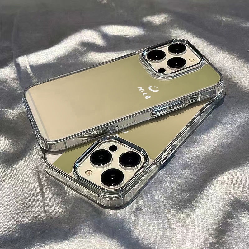 ✅Ốp Điện Thoại Mềm Chống Sốc Màu Gradient Họa Tiết Mặt Cười Cho Iphone 14pro 13 7 811 12Maxplus 7T6O 14pro