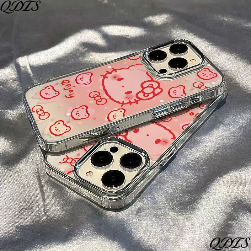 ✅Ốp Điện Thoại Dẻo Họa Tiết Chú Mèo Dễ Thương Chống Sốc Cho Iphone11 13KT plus8 max14pro / Apple 7iPhone12 DZV3