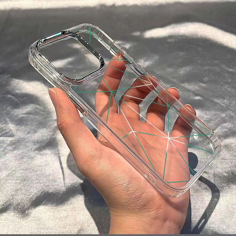 ✅Ốp Điện Thoại Mềm Chống Sốc Vân Kim Cương Đơn Giản Cho Iphone 14Promax 713 xs Cable / 8iPhone1211