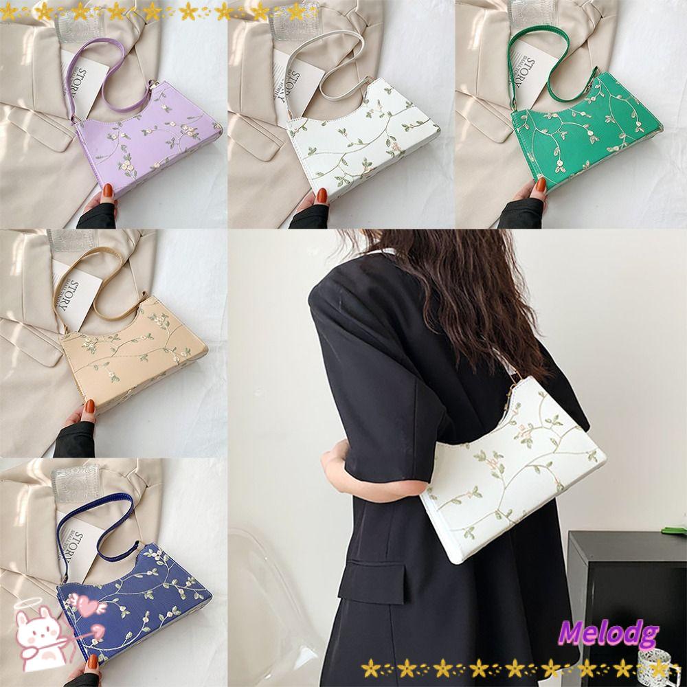 Túi Đeo Vai Da PU Dạng Thạch Phối Ren Và Khóa Kéo Nhỏ Xinh