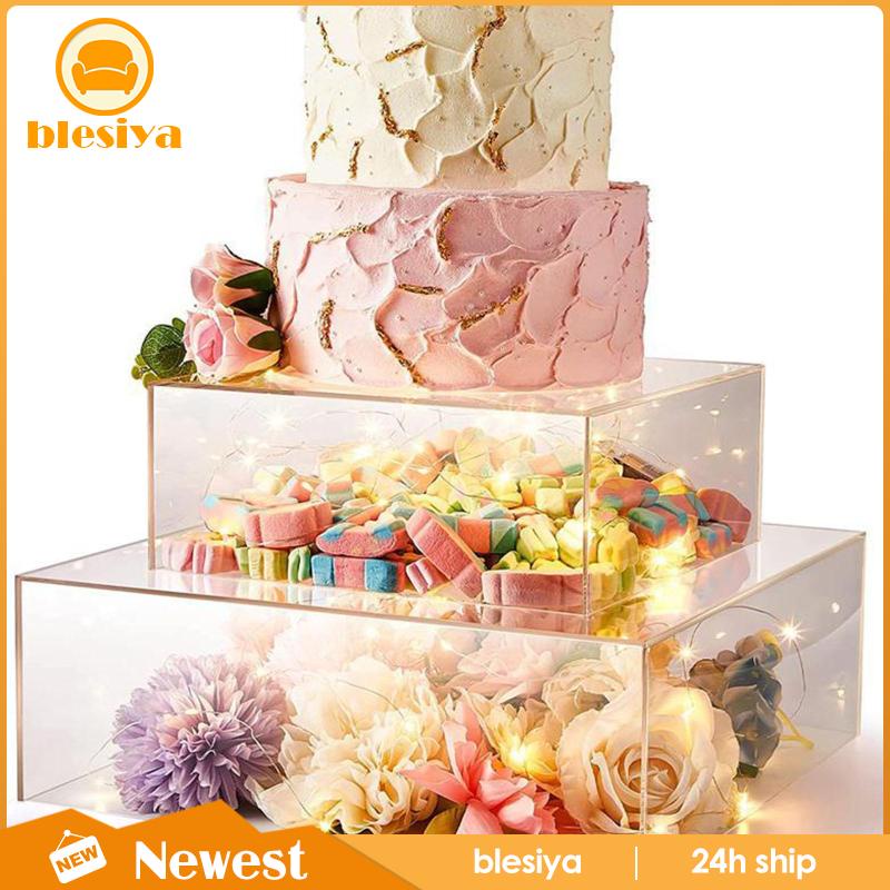 Giá Đỡ Trưng Bày Bánh Quy / Kẹo Mút Bằng Acrylic Trong Suốt DIY