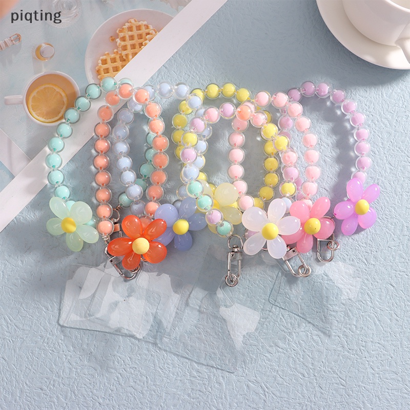 Piqt Ốp Điện Thoại Màu Macaron Có Dây Đeo Cổ Tay Và Móc Khóa Ngắn Chống Thất Lạc Dễ Thương Cho Nữ EN