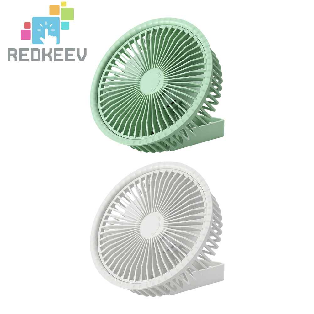 Quạt Làm Mát 3 Tốc Độ 1200mAh Để Bàn Yên Tĩnh Có Thể Gập Lại Cho Nhà Bếp Xe