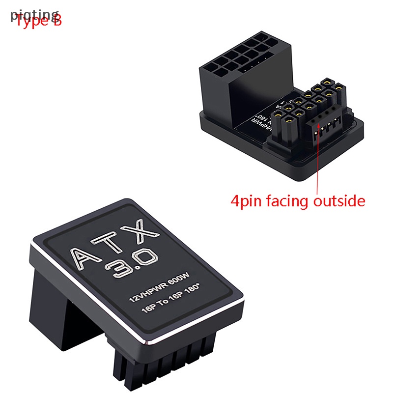 Thẻ Đồ Họa Piqt Nku PCIe5.0 ATX3.0 12VHPWR 600W Chất Lượng Cao