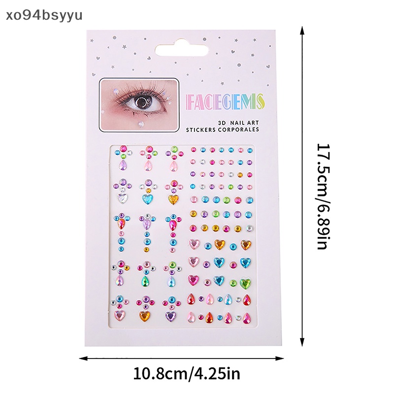 Đá Quý Xo94Bsyu Trang Điểm Mặt / Cơ Thể Độc Đáo