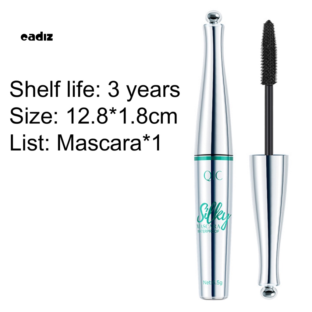 Mascara Đầu Cọ Mềm Uốn Cong Làm Dài Lông Mi Kháng Nước Chống Thấm Mồ Hôi Không Nhòe Cho Nữ