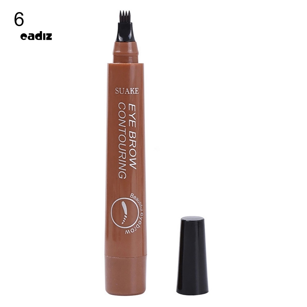 Bút Kẻ Mày Đầu 4 Ngạnh Cho Nét Vẽ Mềm Mại Tự Nhiên Dễ Sử Dụng