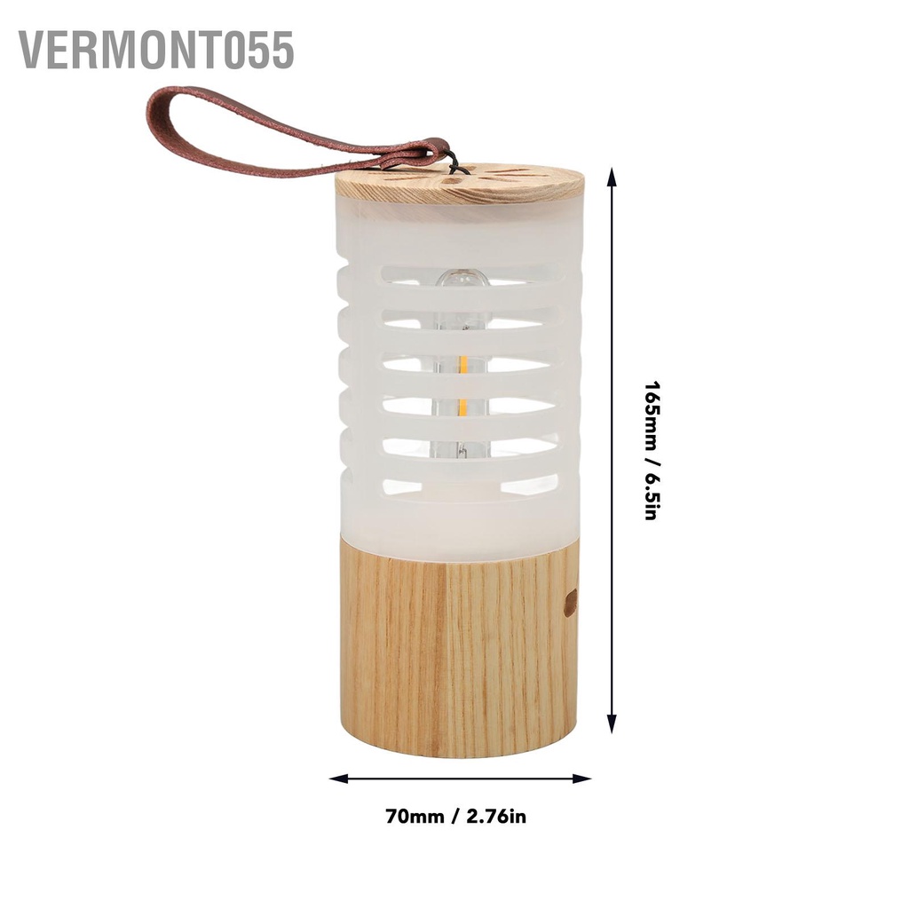 Vermont055 Đèn cắm trại hình trụ Độ sáng có thể điều chỉnh Sạc nhanh LED di động Lều