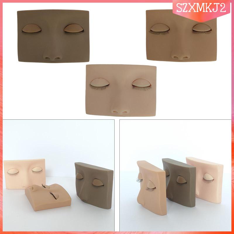 Set 2 Cặp Lông Mi Giả Dùng Luyện Tập Trang Điểm Mắt Mát Xa Tiện Dụng