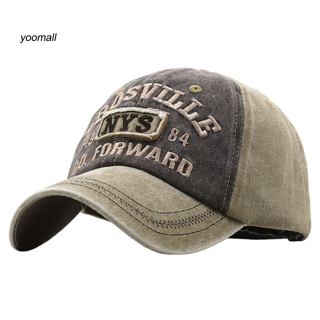 Mũ Bucket Thêu Chữ Có Thể Điều Chỉnh Vành Thời Trang Cho Nam