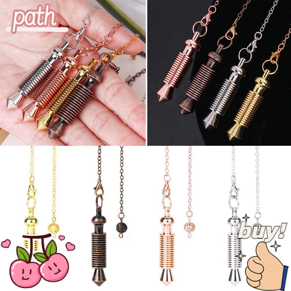 Dây Chuyền Mặt Hình Ốc Vít Xoắn Ốc Reiki|Chim Bồ Câu Bằng Đồng Phong Cách Cổ Điển