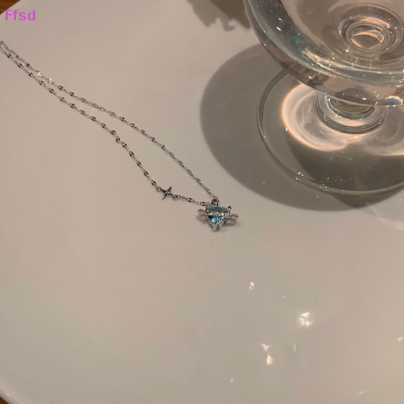 Vòng cổ Mặt Trái Tim Đính Đá Zircon Thời Trang Hàn Quốc Cho Nữ