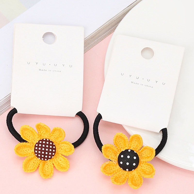 Kẹp Tóc Hình Hoa Hướng Dương Dễ Thương Cho Bé Gái Thẻ
