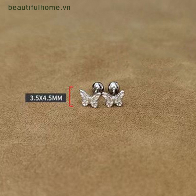 1 Đôi Bông Tai Hình Nơ Xoắn Bóng Dành Cho Nữ Dự Tiệc Cưới