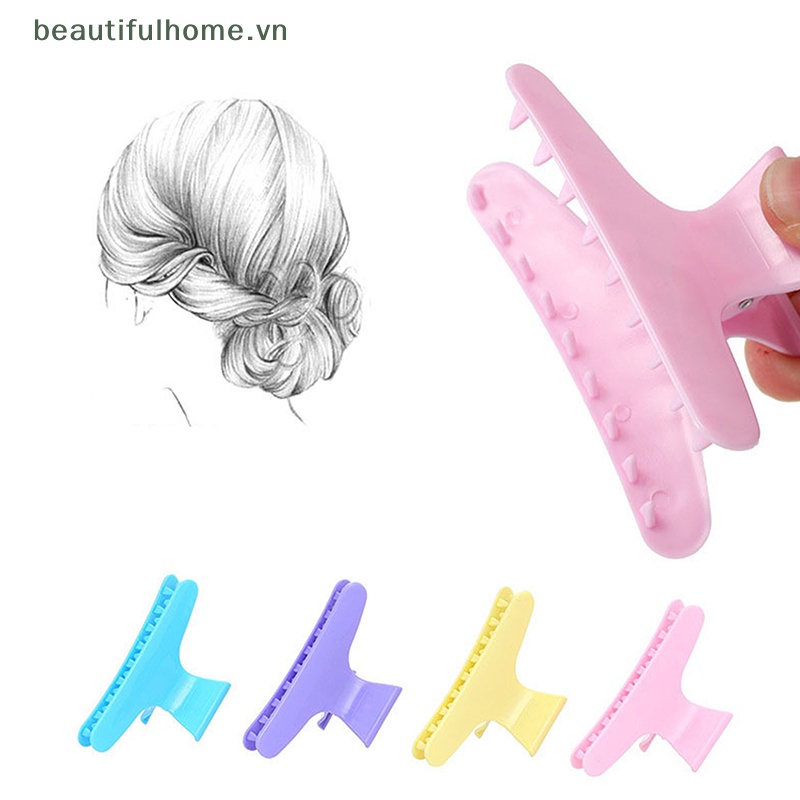 Set 12 Kẹp Tóc Càng Cua Thiết Kế Tối Giản Cho Nữ