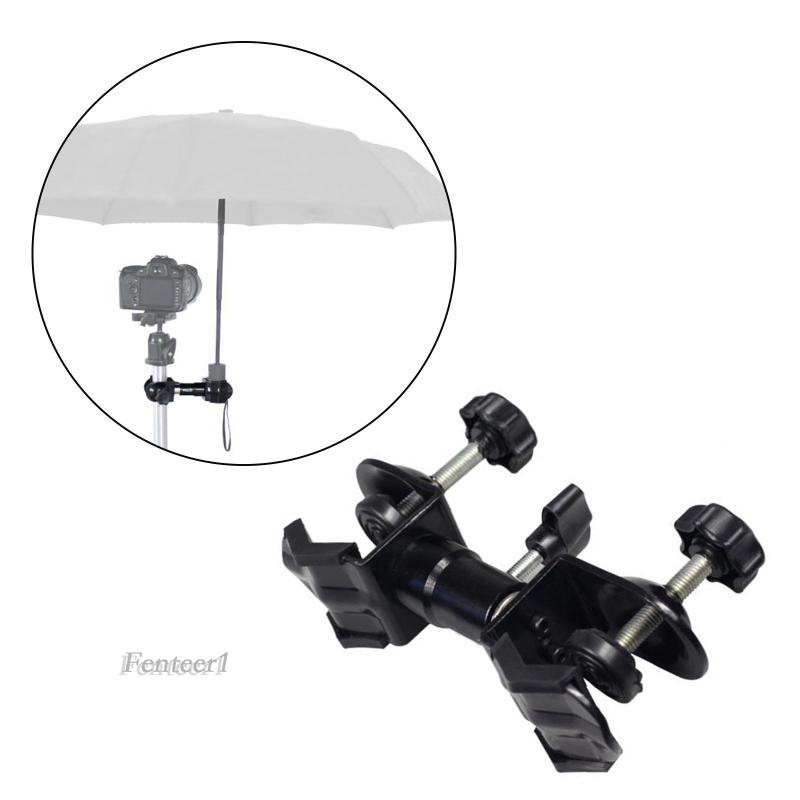 [Fenteer1] Giá Đỡ Dù Kẹp Máy Ảnh / Kẹp Gắn Tấm Che Nắng Mang Đi Tiện Dụng