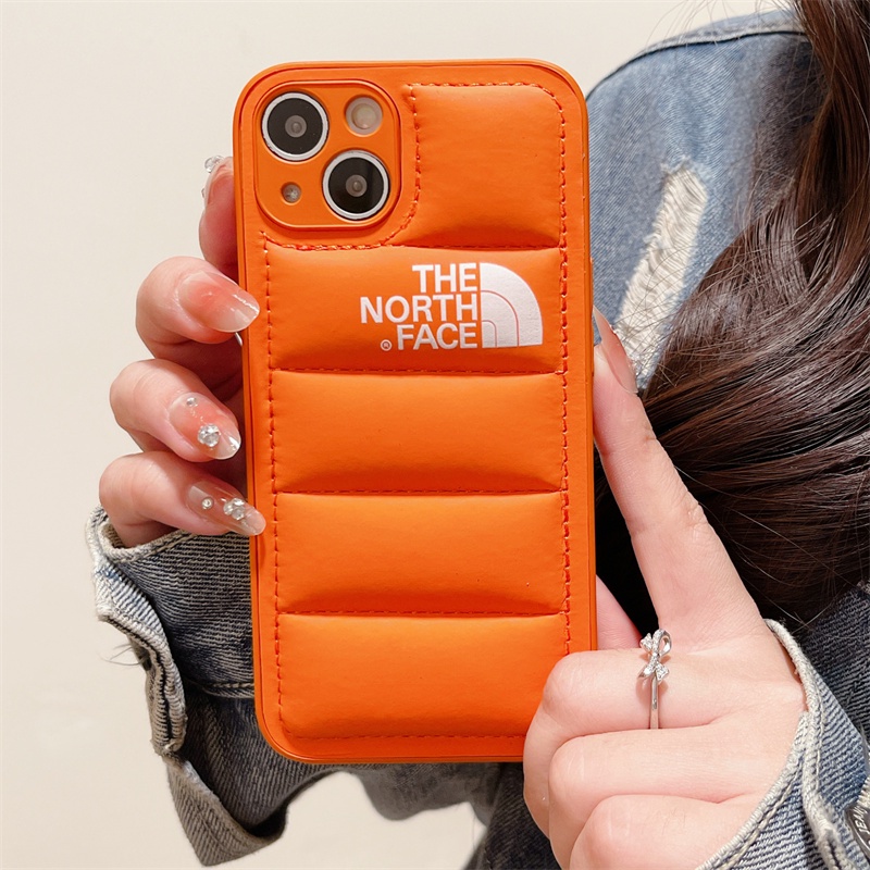 Ốp Điện Thoại Silicon Mềm Có Túi Khí Chống Rơi Chống Sốc In Logo North Face Cho iPhone 14 13 12 11 Pro Max 14 Plus