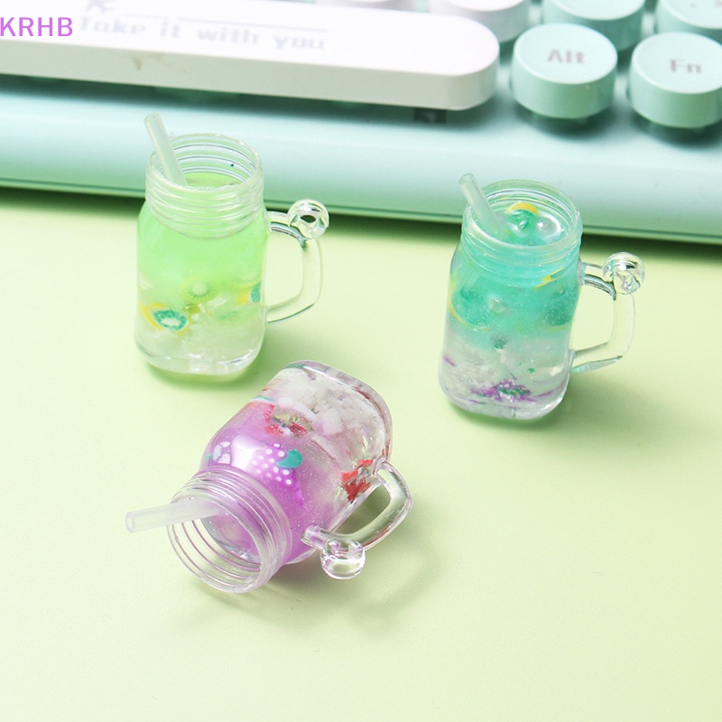 Cốc Trái Cây Ba Chiều Mini Bằng Nhựa Phát Quang Dùng Trang Trí Bàn Mới