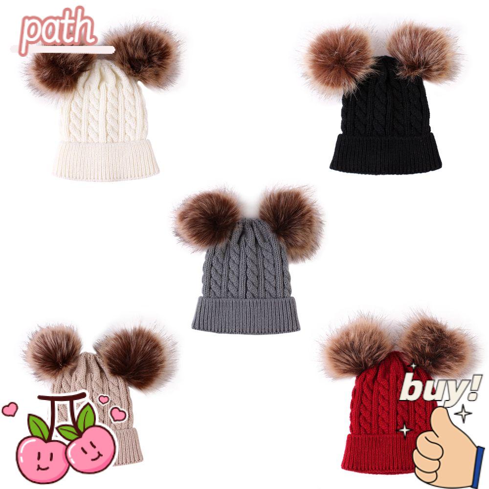 PATH Mũ Beanie Dày Dặn Giữ Ấm Thời Trang Cho Bé