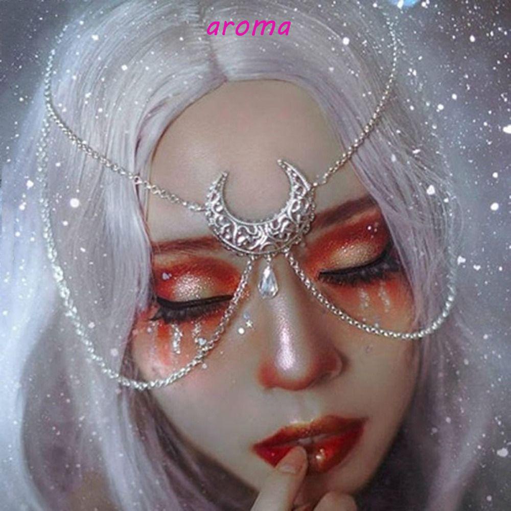 Băng Đô Nhiều Lớp Đính Tua Rua Hình Giọt Nước Thời Trang Bohemia Cho Nữ|Đầu Dây Chuyền Dạng Chuỗi Xinh Xắn Dành Cho Nữ