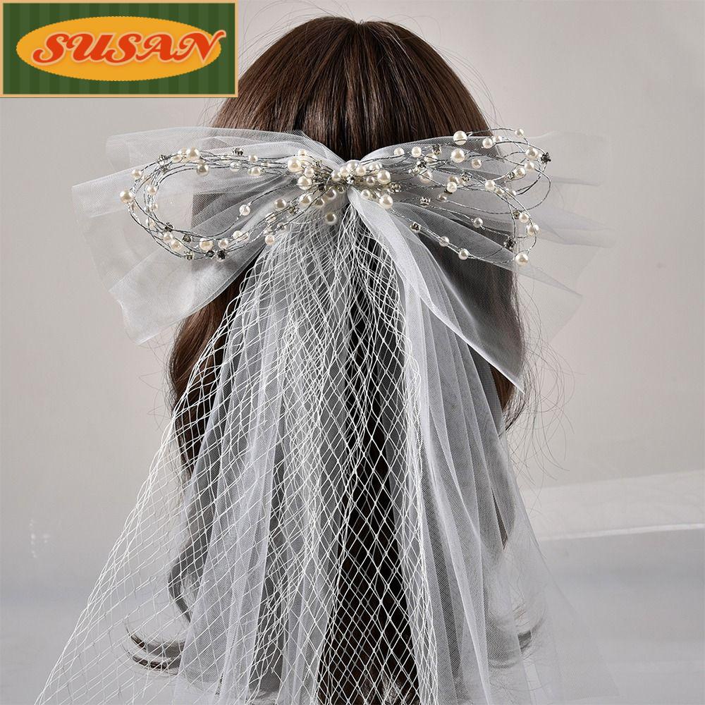 Mạng Che Mặt Đính Nơ Cho Cô Dâu|Trâm Cài Tóc Đính Đá Nhiều Màu Sắc Phong Cách Bohemian Cho Cô Dâu