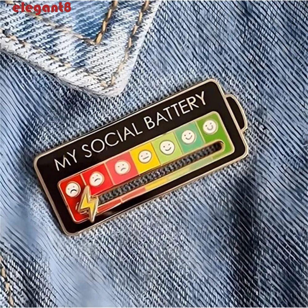 Ghim Cài Áo Kim Loại Hình Biểu Tượng Cảm Xúc 7 Ngày Độc Đáo