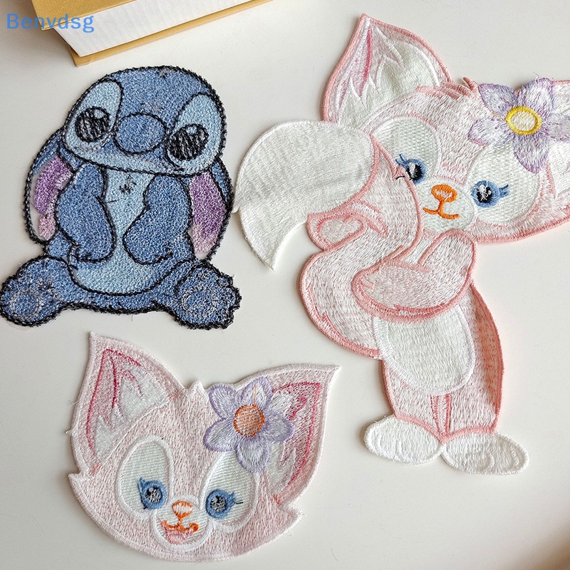 Miếng Dán Trang Trí Quần Áo Tự Dính Mềm Mại Thêu Họa Tiết Hoạt Hình