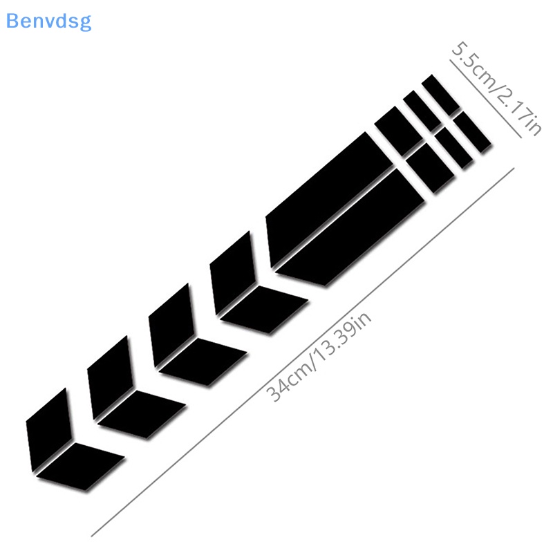FENDER Miếng Dán Trang Trí Xe Mô Tô Chống Thấm Nước Chống Dầu Hình Mũi Tên