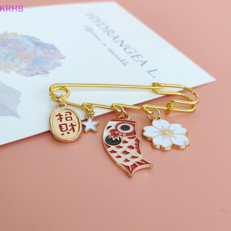 Ghim Cài Áo Hình Động Vật Hoạt Hình 10 Kiểu Cho Nam &amp; Nữ Mới