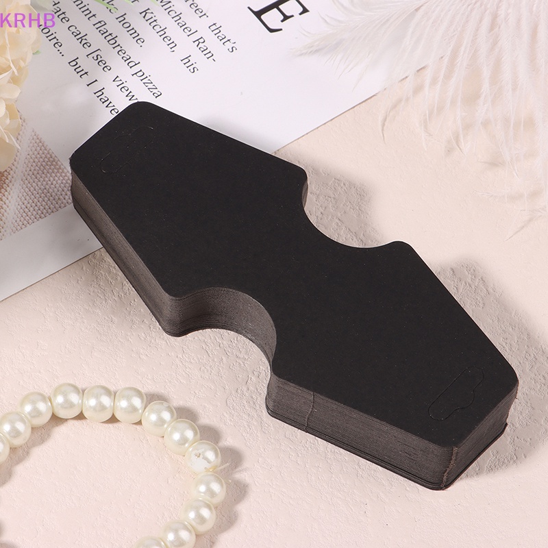 Set 50 Giá Trưng Bày Vòng cổ Bằng Giấy Tiện Dụng Mới